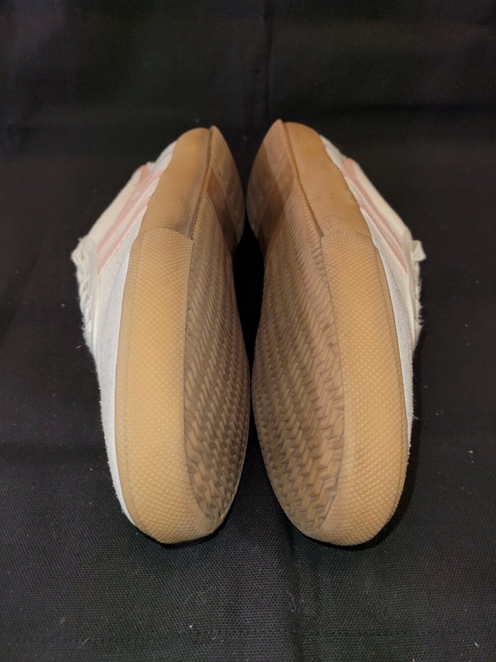 Gola Badminton Plimsoll Off White and Pearl Pink Suede Sneakers Women's Size 9 - Picture 12 of 14